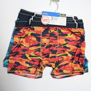 Wonder Nation Clothing Orange Prints Assorted 10 Pack Brief